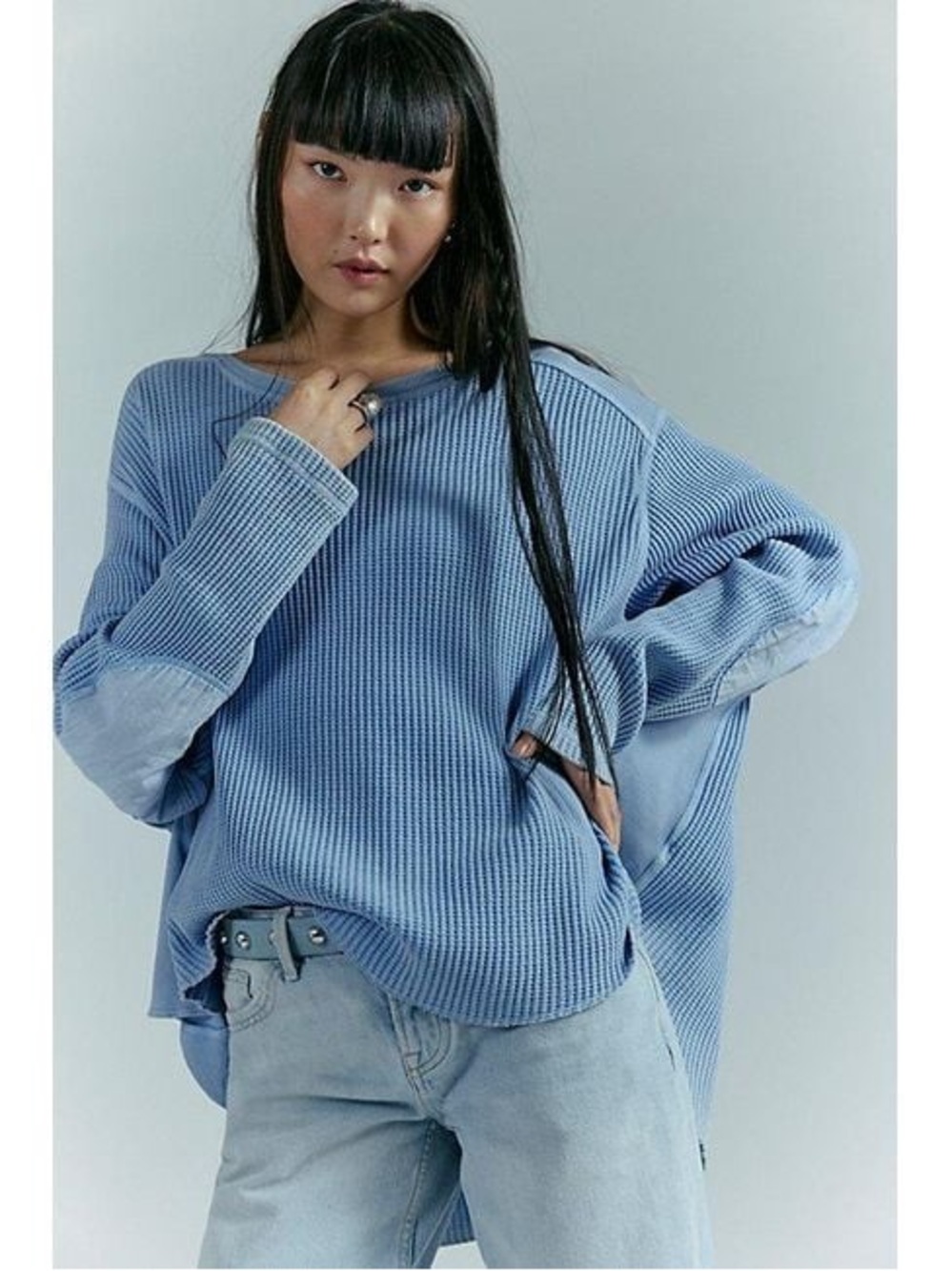Free people FP One Blake Thermal cornflower blue